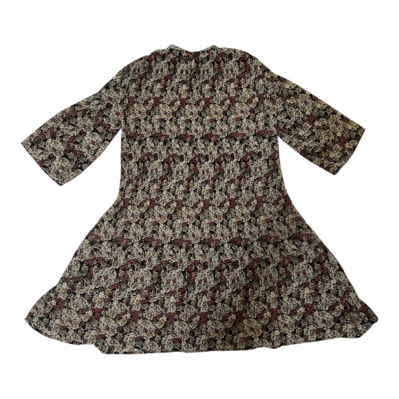 Pleated dress from Zara with a floral print. Size S. - Picture 5 of 6